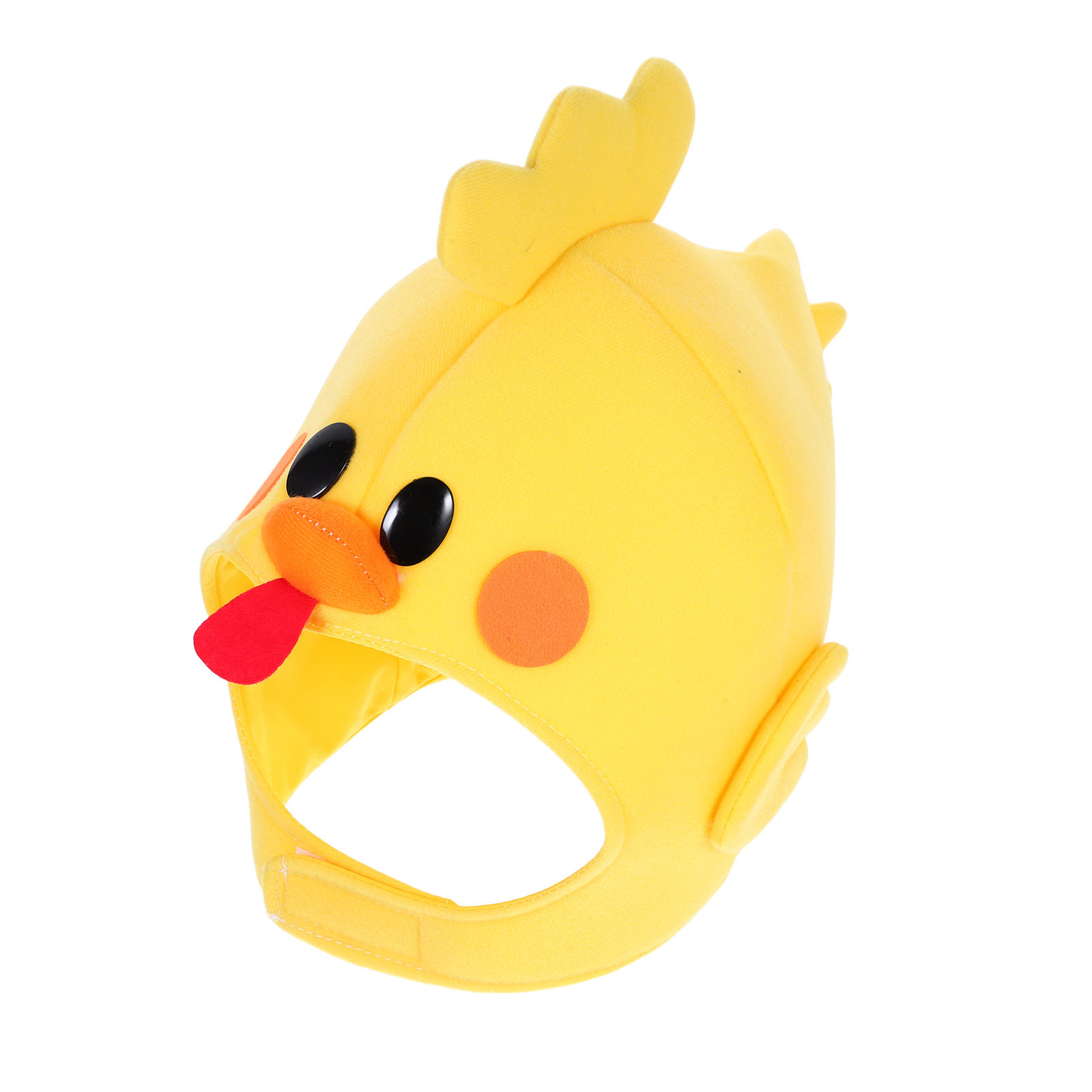 Easy Cosplay Prop - Yellow Chick Hat for Dogs Comfortable