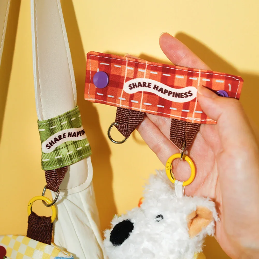 Plaid Cord Wrapper Cable Stora - D Ring Strap recension och pris