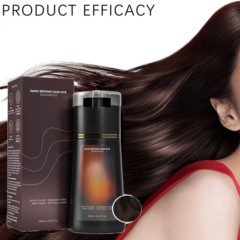Hair Dye Coloring Shampoo 3 in - Hair Spray Color recension och pris