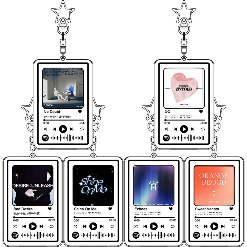 En Men Group Music Keychain Ma - Prop En Cosplay recension och pris