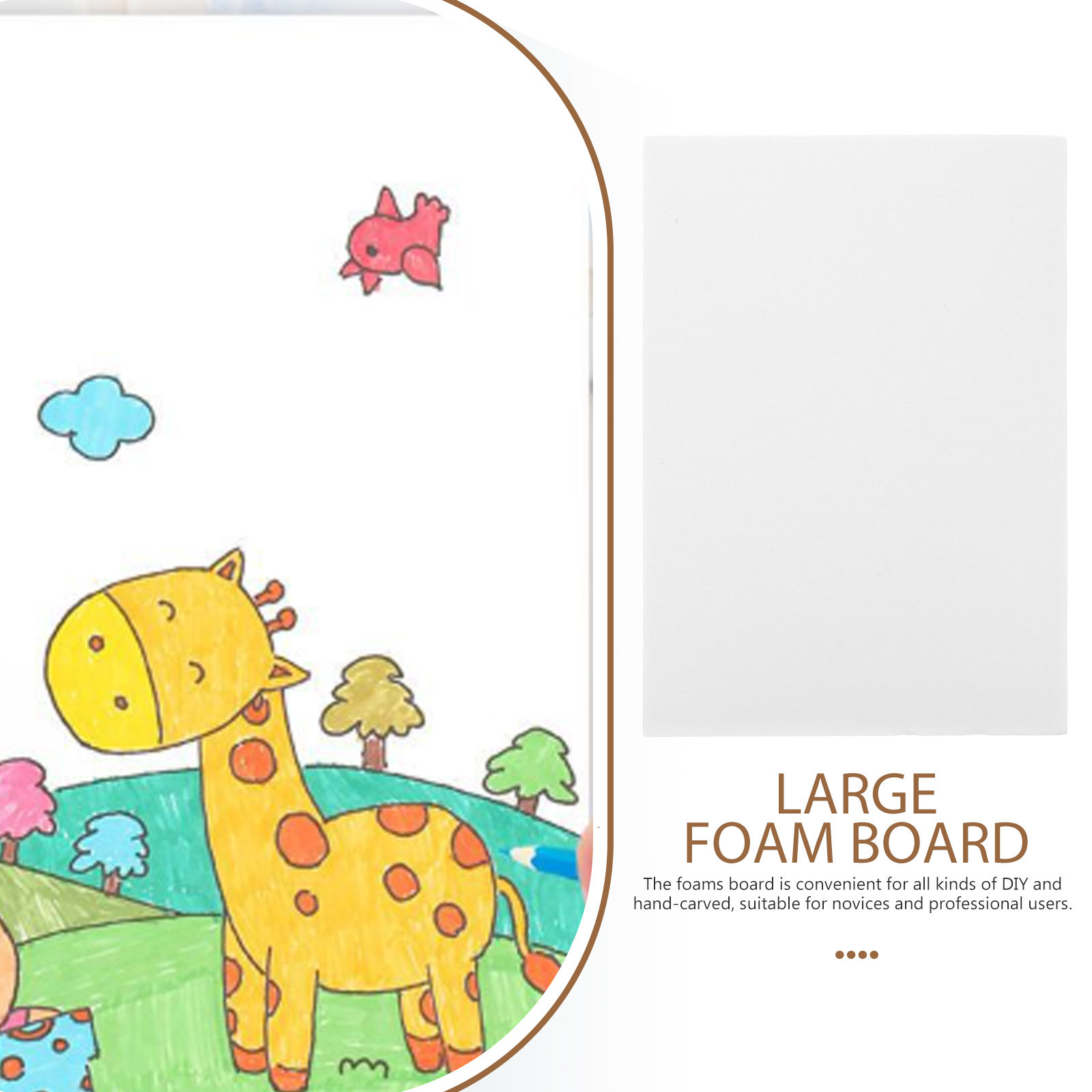 10Pcs Large Foam Boards Blank  - Cosplay Prop Foam Board recension och pris