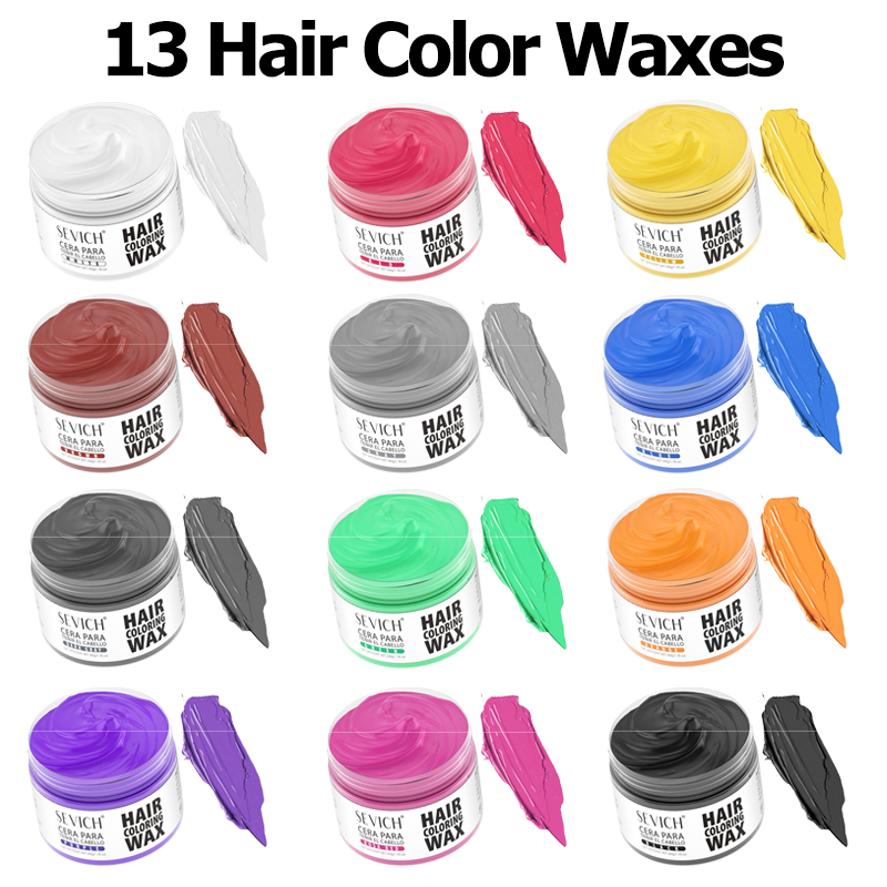 Hairs Dyed Mud Hair Colour Wax - Hair Spray Color recension och pris