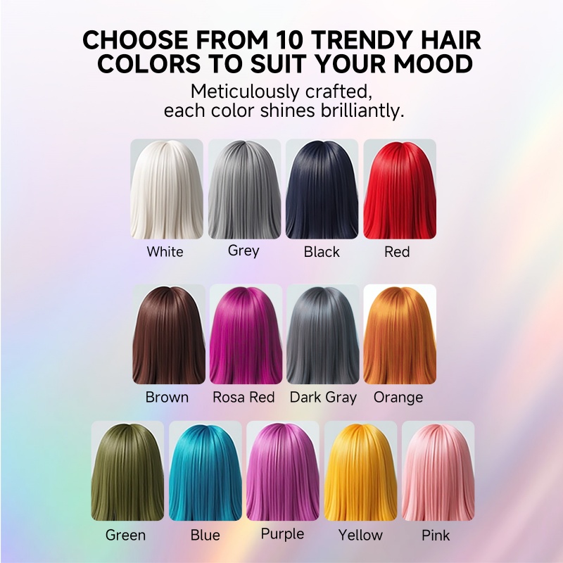 Hairs Dyed Mud Hair Colour Wax - Hair Spray Color recension och pris