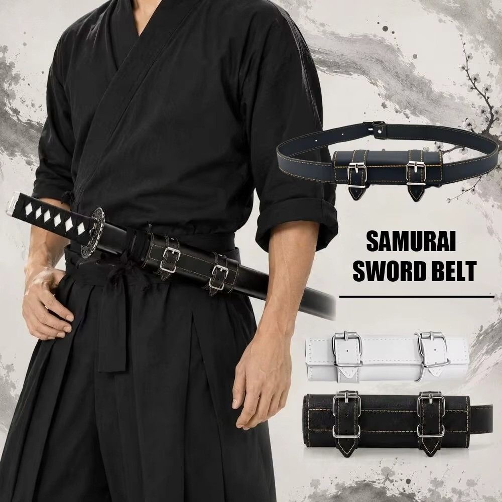 Leather Sword Belt Holder Adju - Cosplay Prop Dagger recension och pris