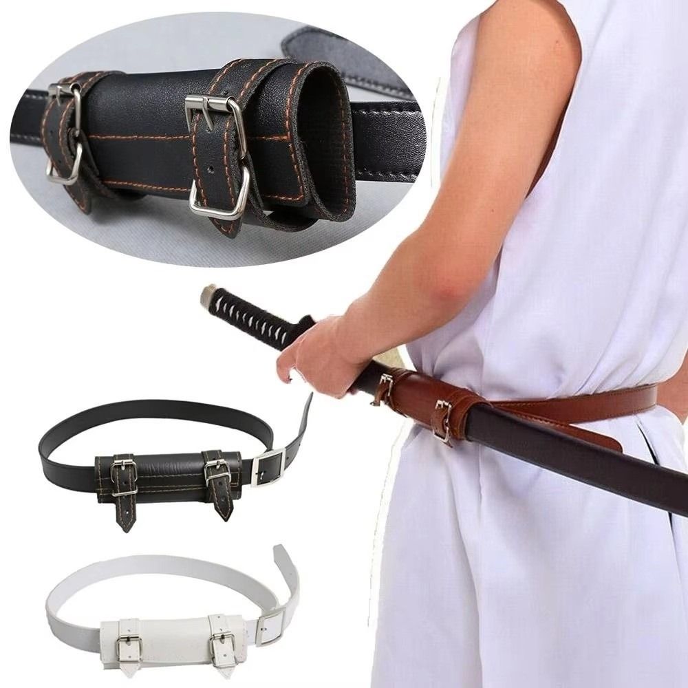 Leather Sword Belt Holder Adju - Cosplay Prop Dagger recension och pris