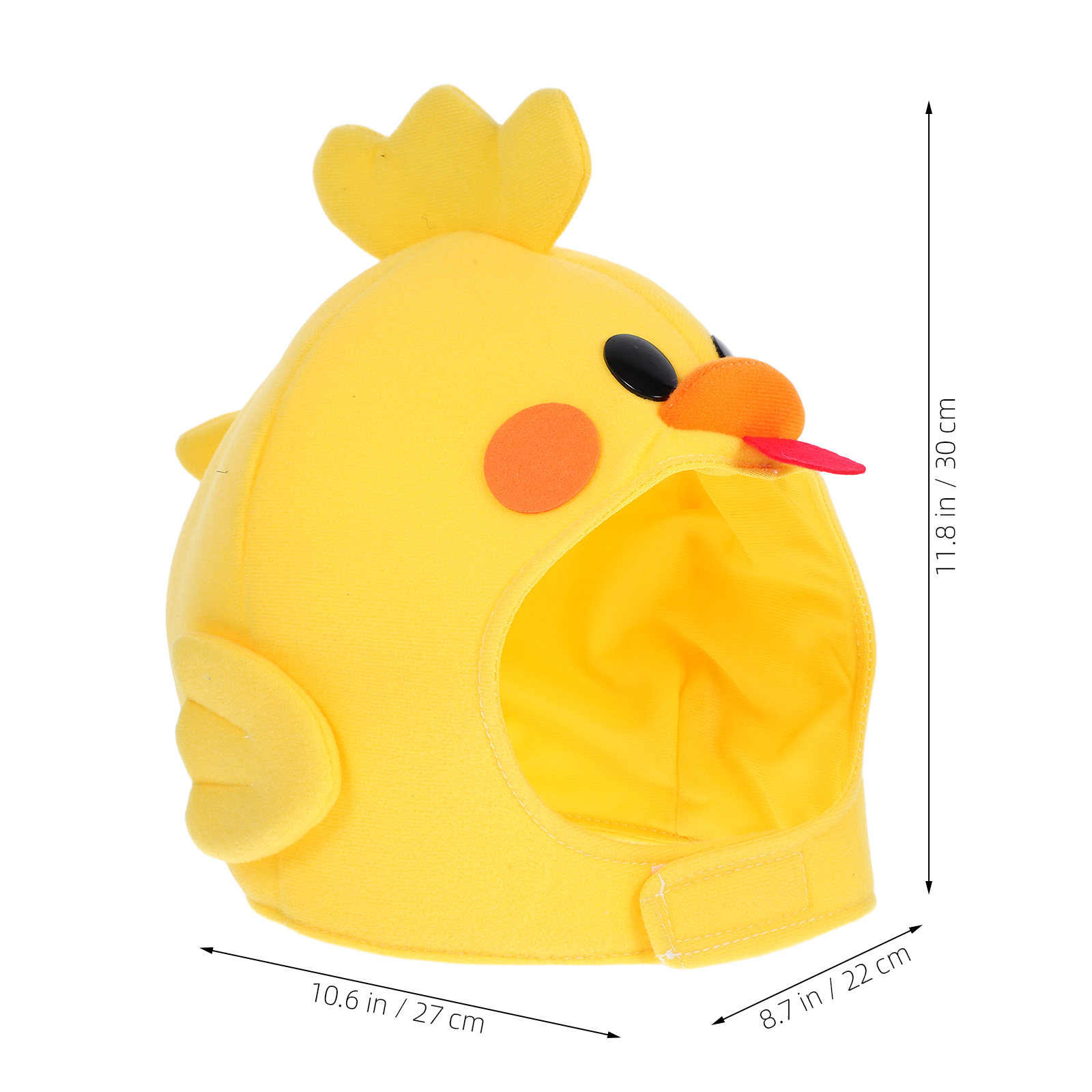 Yellow Chick Hat for Dogs Comf - Easy Cosplay Prop recension och pris