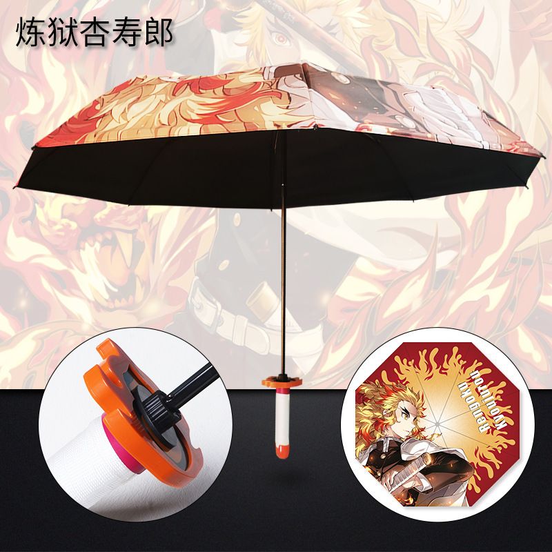 Demon Slayer Katana Umbrella C - Cosplay Prop Dagger recension och pris