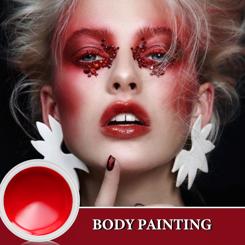 6 Colors Cream Face Body Paint - Cosplay Prop Paint recension och pris