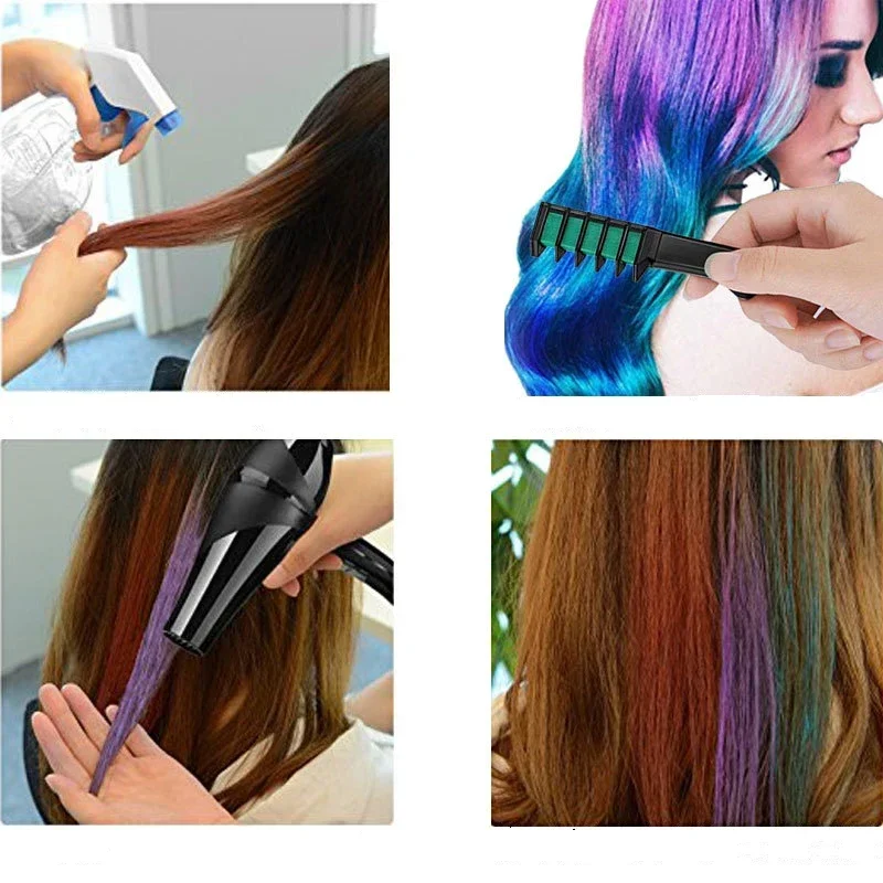 1pc Hair Color Chalk Temporary - Hair Spray Color recension och pris