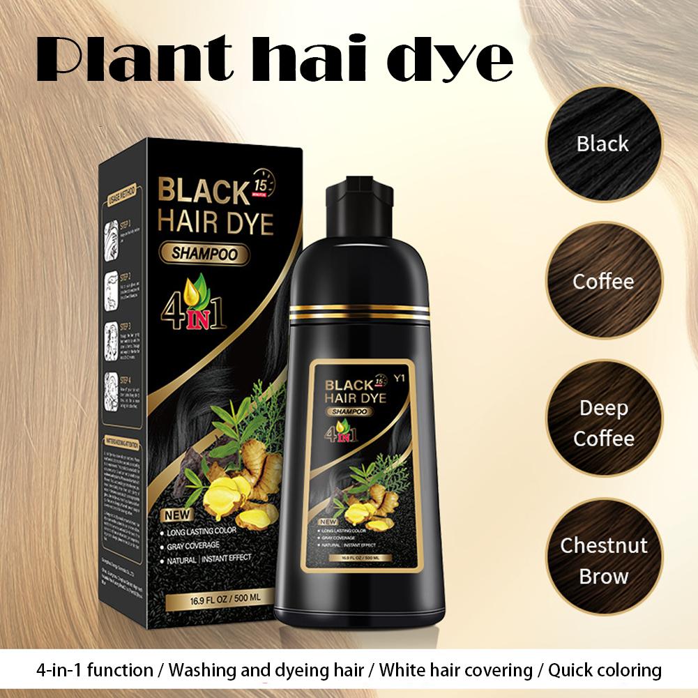 Dark Brown Hair Dye Shampoo, M - Hair Spray Color recension och pris
