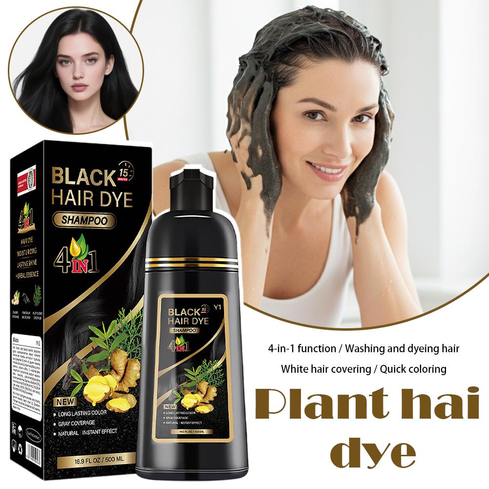 Dark Brown Hair Dye Shampoo, M - Hair Spray Color recension och pris