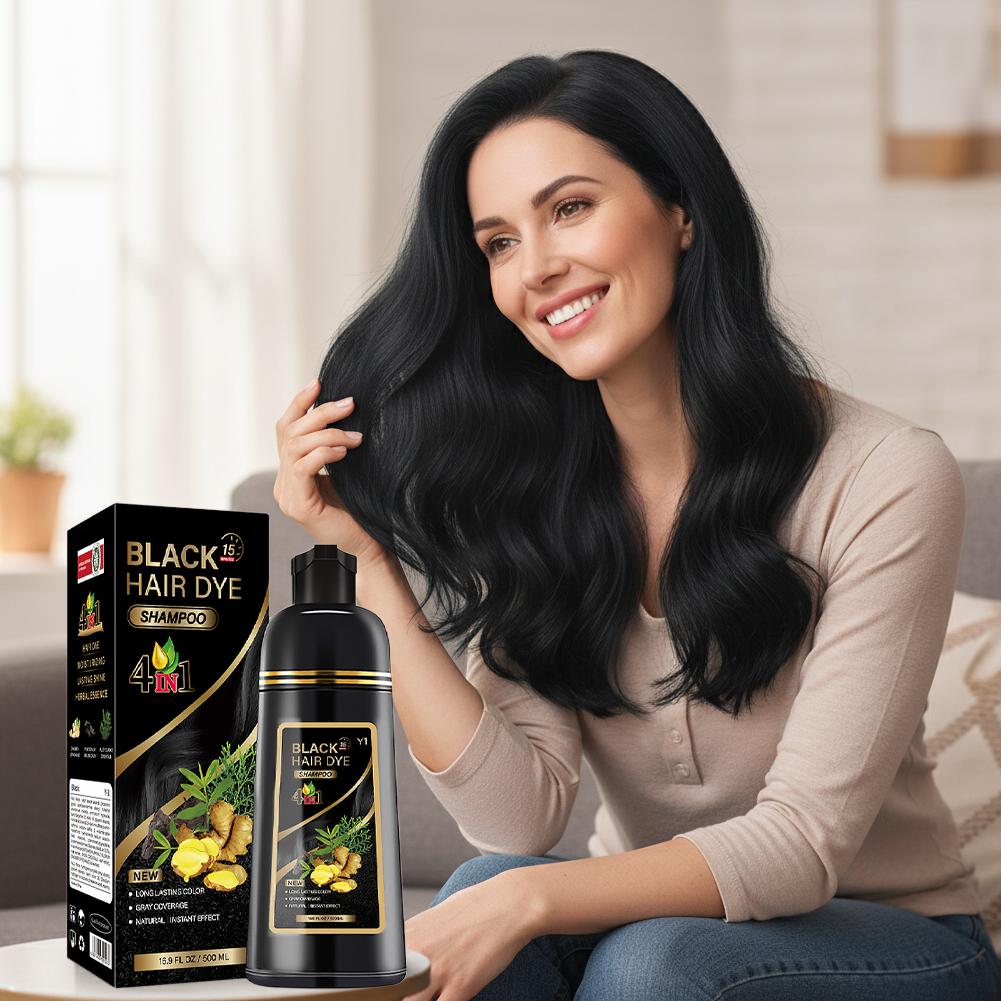 Dark Brown Hair Dye Shampoo, M - Hair Spray Color recension och pris