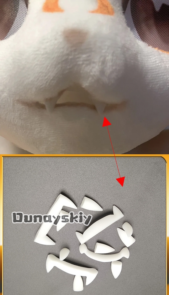 Furry 3D Printing Kemono Fursu - Cosplay Prop 3D Print Settings recension och pris