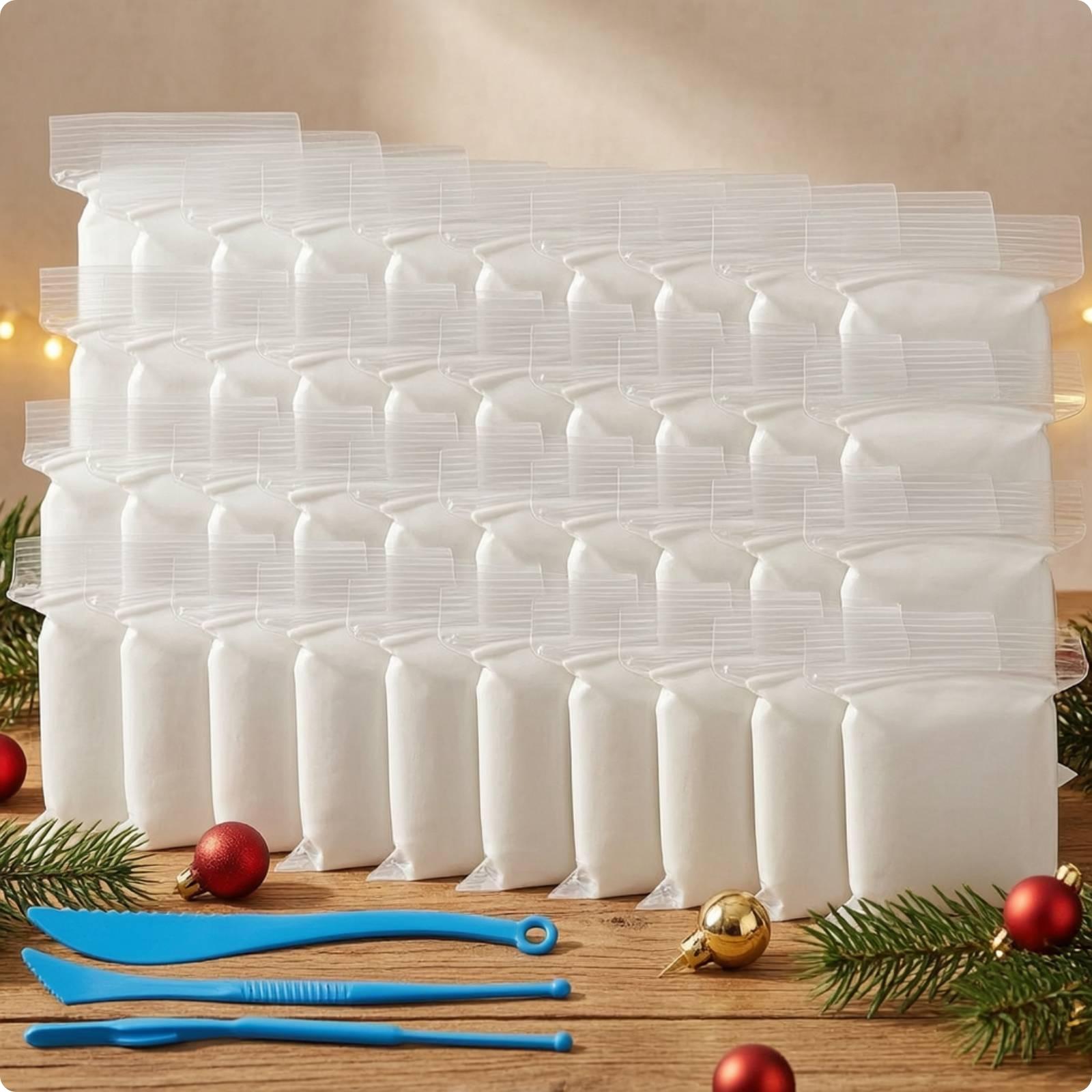 Air Dry Clay 50 Pack White Foa - Foam Clay Sculpt recension och pris